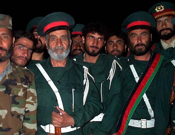 Afghan Soldiers in Herat Capture Themselves on Digital Camera