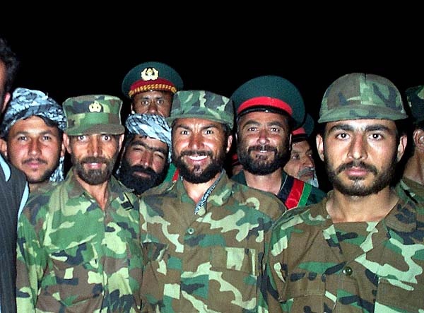 Afghan Soldiers in Herat Pose for Digital Photos
