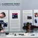 Visitors Tour &quot;Clandestine Women&quot; Exhibit at Women's Memorial