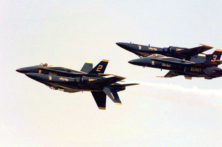 Blue Angels Wow Crowds at Andrews Air Force Base Open House