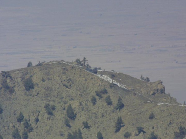 Chinook Helicopter Atop Takur Ghar After Fierce Battle During Operation Anaconda