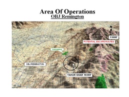 U.S. Troops Conduct Training Exercise in Rugged Terrain