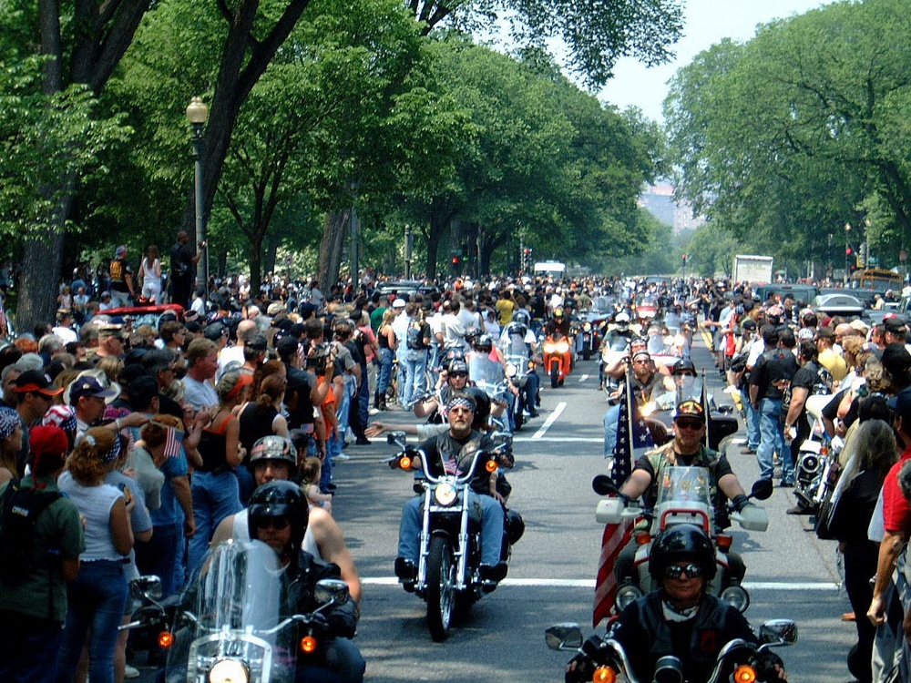 Bikers Roar Through D.C. for Rolling Thunder Rally