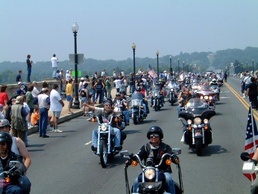Thousands Gather for Rolling Thunder Motorcycle Rally in D.C.