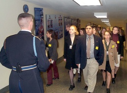 First High School Students Tour Pentagon Since 9/11