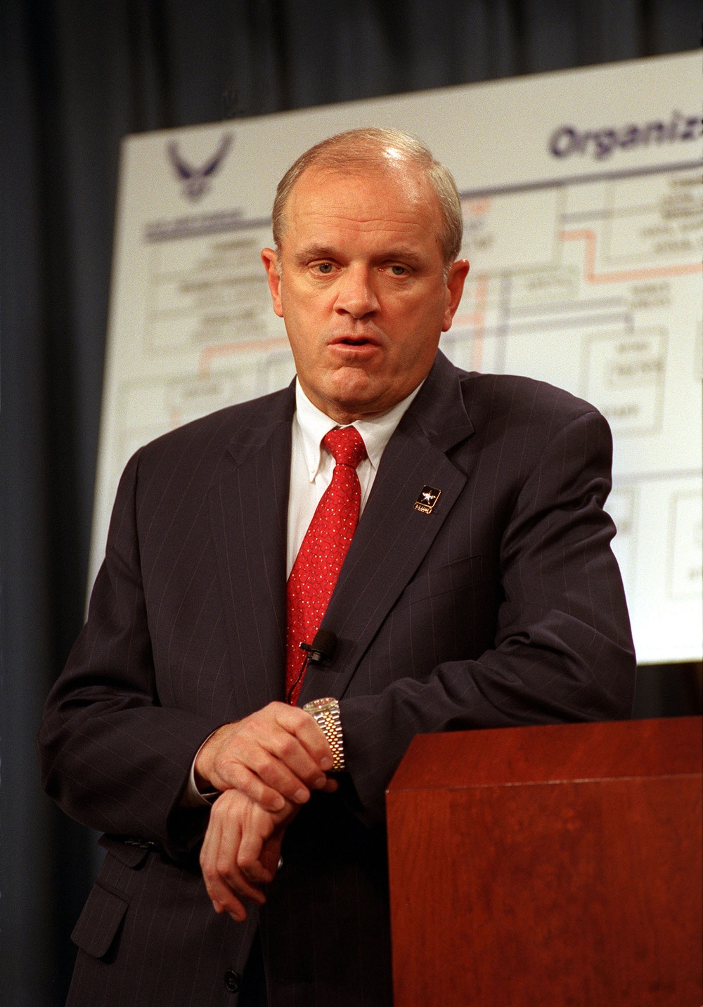 Army Secretary Thomas E. White Visits the Pentagon