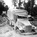 Red Ball Express Truck Stuck in Mud During WWII