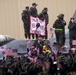 36th Fighter Squadron Airmen Await President Bush's Arrival at Osan Air Base