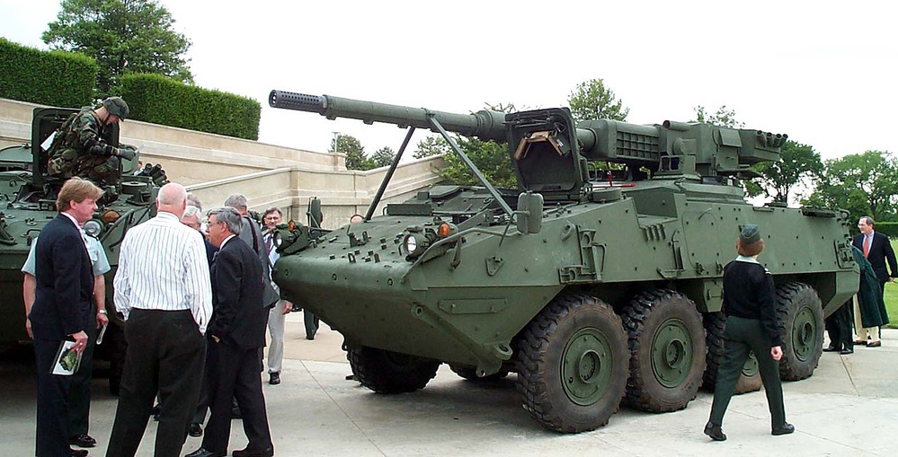 New Army Light Armored Vehicle III Variant Unveiled at Pentagon