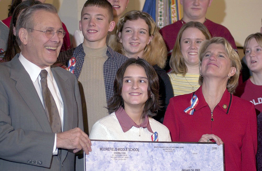 Moorefield Middle School Students Raise Funds to Rebuild Pentagon
