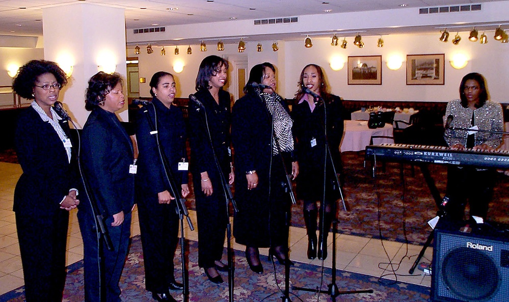 Gospel Group Performs at Pentagon's MLK Breakfast