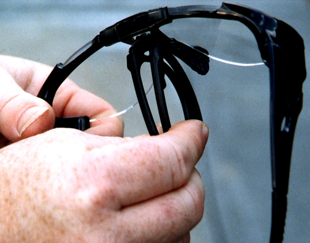 Troops Wear Prescription Lens Carriers in MEPS Spectacles