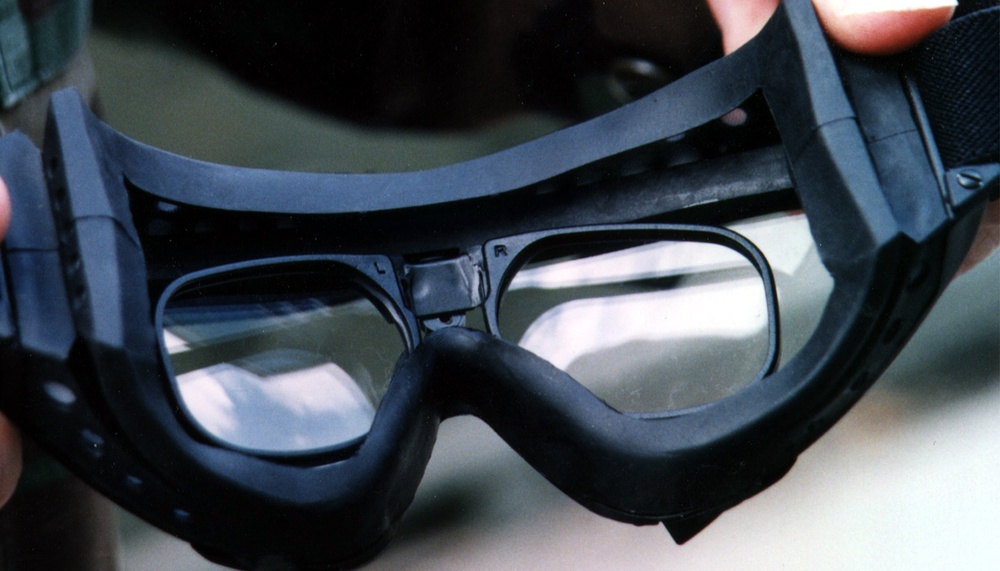 New Military Eye Protection System Goggles Accommodate Eyeglasses