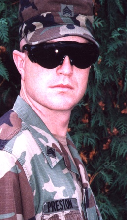 Sgt. Thomas Preston Dons New Military Eye Protection System Spectacles