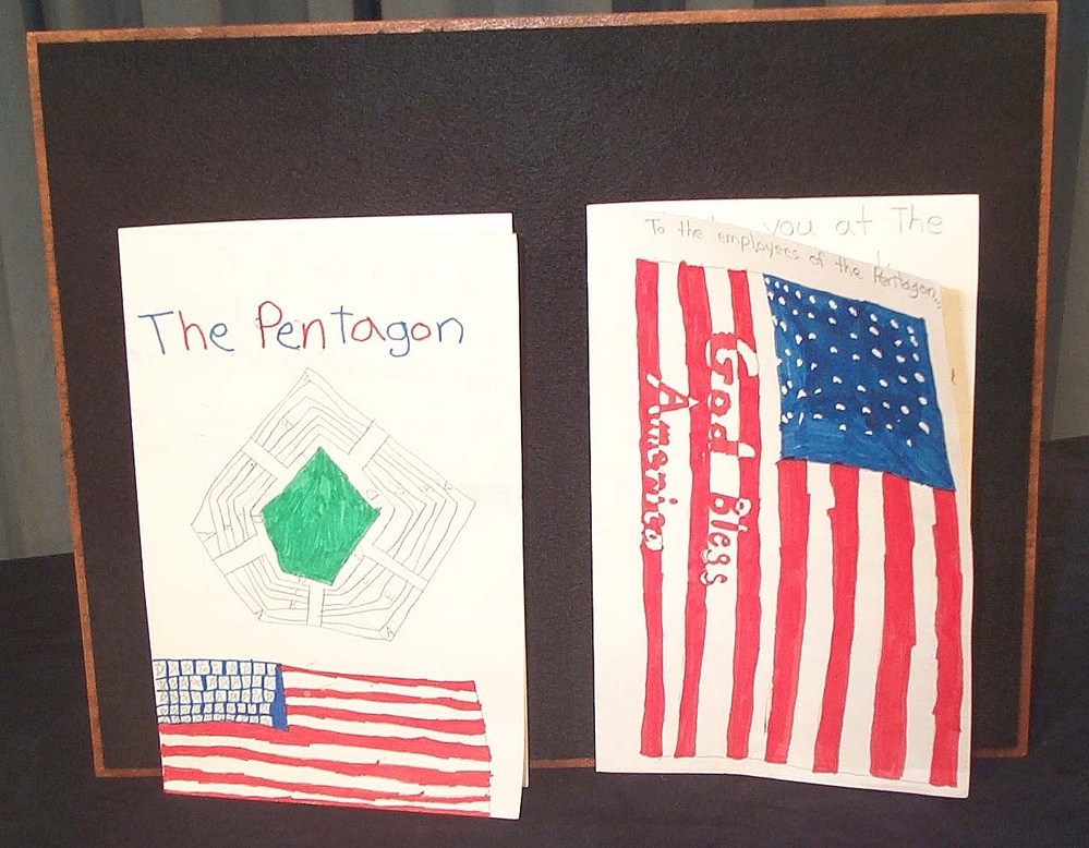 Heartfelt Tributes: Children's Sympathy Cards Placed in Pentagon Dedication Capsule
