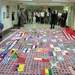 Massive Patchwork U.S. Flag Too Big for Pentagon Hallway