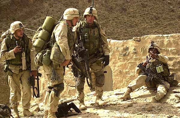 U.S. Soldiers Conduct Site Exploitation Mission Near Afghan-Pakistani Border