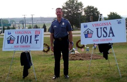 Arlington Police Chief Unveils New "Fight Terrorism" License Plates