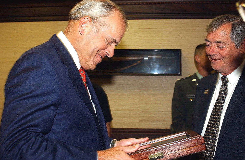 Army Secretary Honors Fallen POW Hero Capt. Versace
