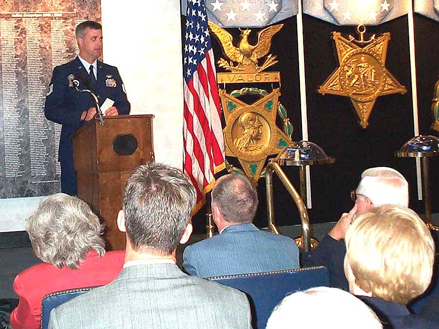 Tech. Sgt. Brian K. Williams' 'Pilot for a Day' Program Wins Top Prize at Newman's Own Military Community Excellence Awards