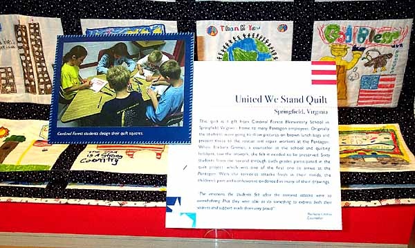 Students' 9/11 'Comfort Quilt' on Display in D.C.
