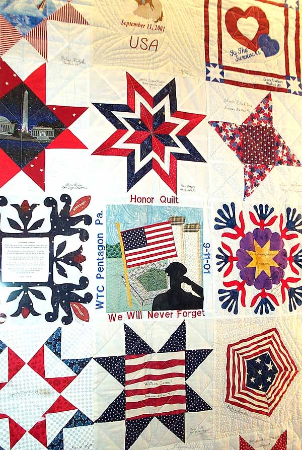 Honor Quilt from 9/11 Memorial Project on Display in D.C.