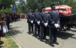 Air Force Honor Guard Escorts Gen. Benjamin O. Davis Jr. to Final Resting Place