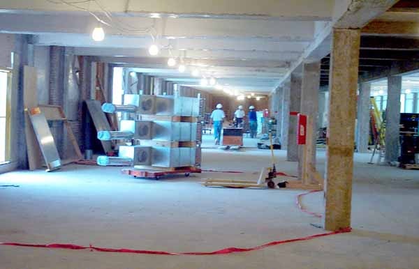Rebuilding Underway in Wedge 2 of the Pentagon