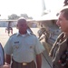 Wolfowitz Visits Air National Guard Squadron at Andrews Air Force Base