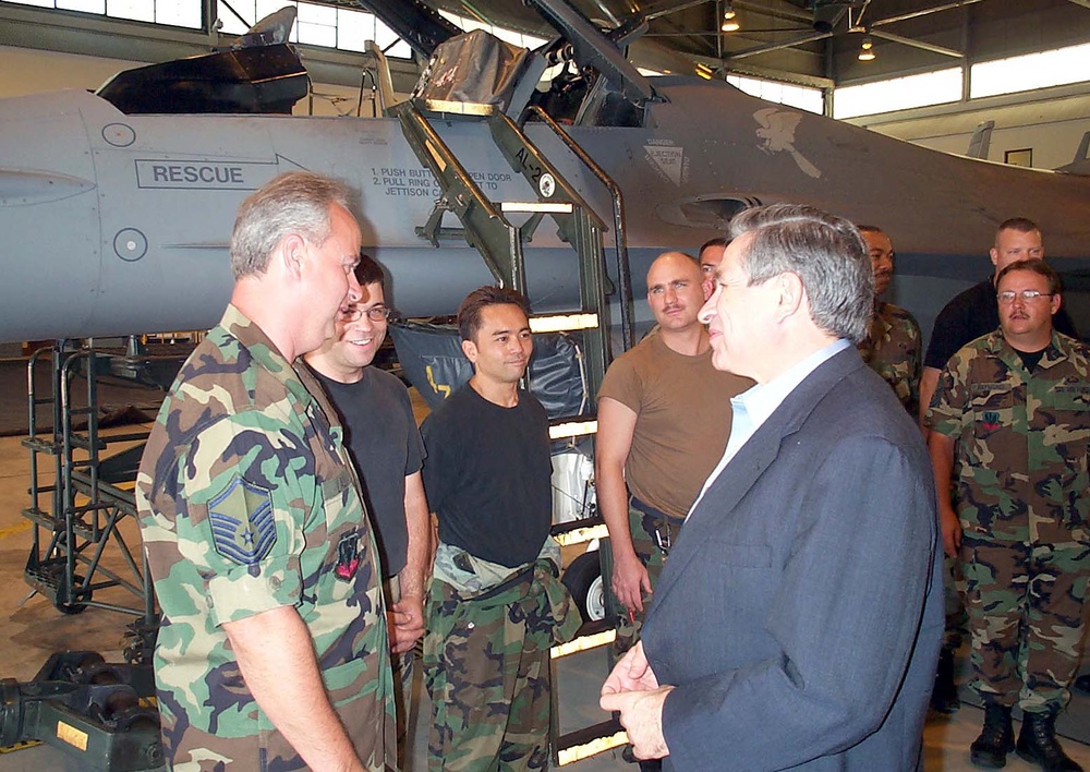 Wolfowitz Praises Air National Guard for Post-9/11 Service