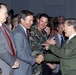 Rumsfeld Meets with Texas Congressman at Fort Hood Town Hall