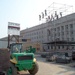 Workers Construct Scaffold for 9/11 Ceremony at Pentagon