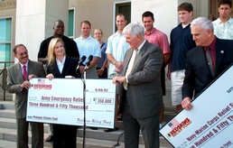 Redskins Owner's Wife Presents $700,000 in Donations to Military Relief Funds