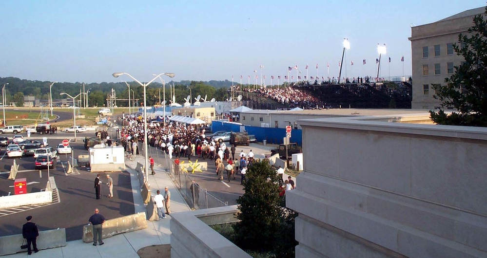 Pentagon Employees Mark 9/11 Anniversary at Restored Western Wall