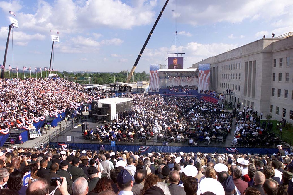 Solemn Remembrance: Families, Officials Mark First Anniversary of Pentagon Attack