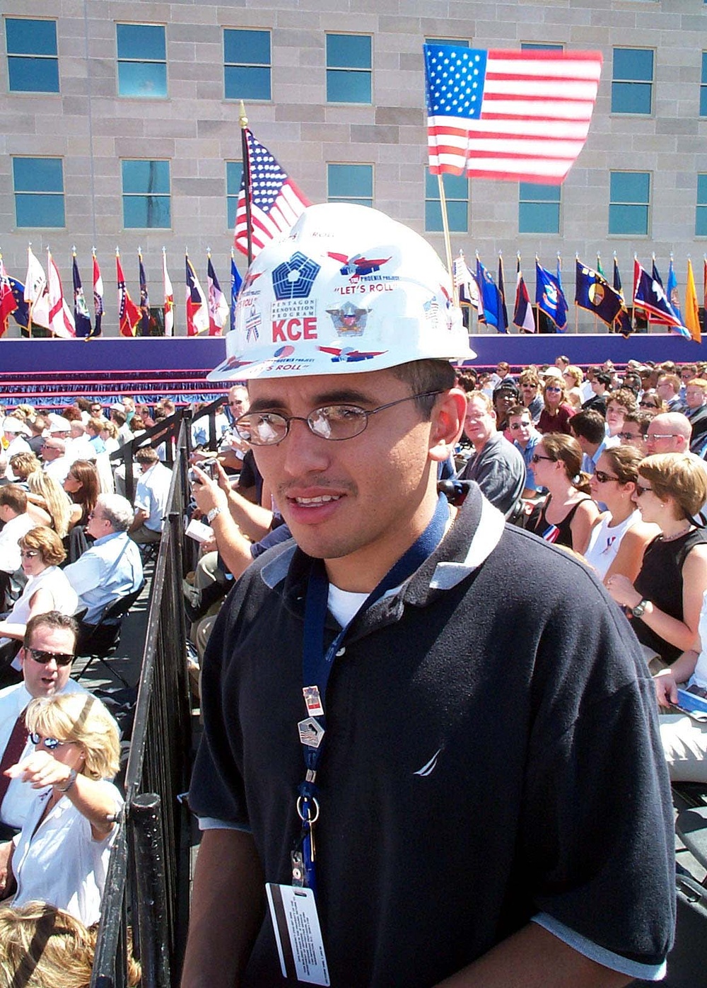 Salvadoran Worker Helps Rebuild Pentagon After 9/11 Attack