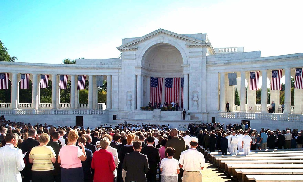 Family, Friends Gather for Armed Forces Funeral at Pentagon