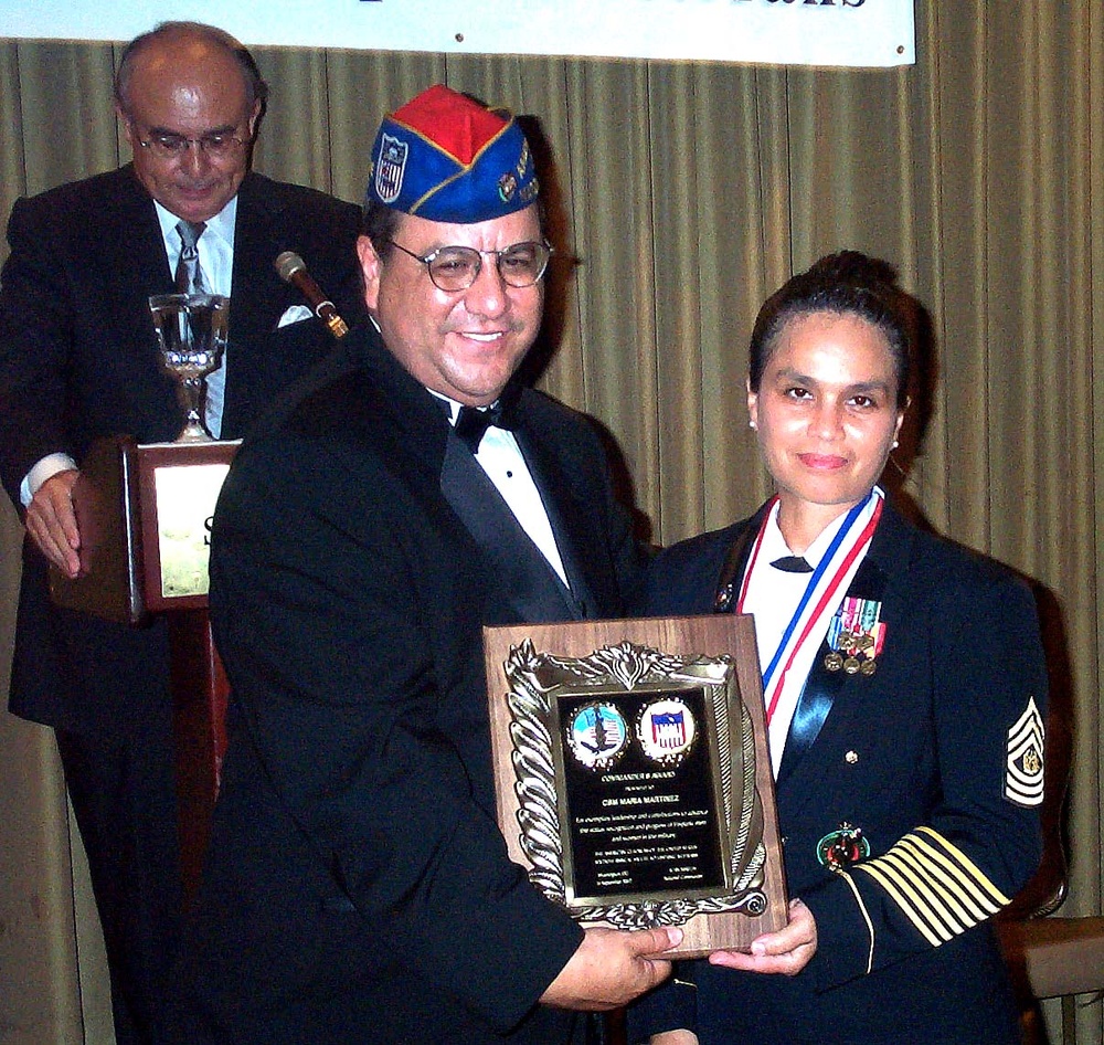 American GI Forum Honors Army Command Sgt. Maj. Maria V. Martinez
