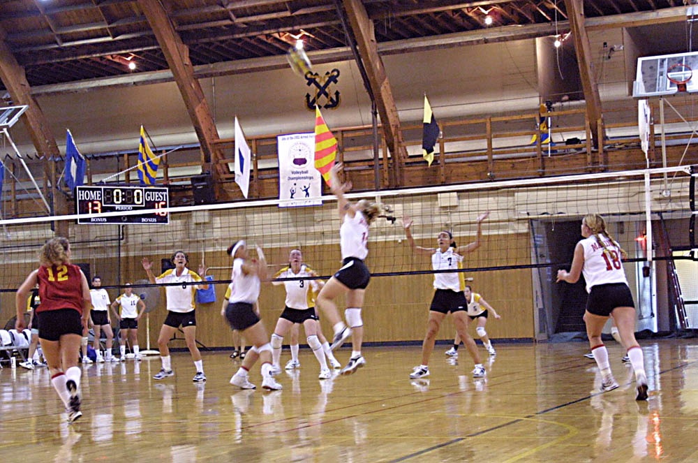 Marines Fall Short in 2002 Armed Forces Women's Volleyball Championships