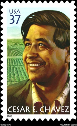 U.S. Postal Service Unveils Cesar E. Chavez Commemorative Stamp
