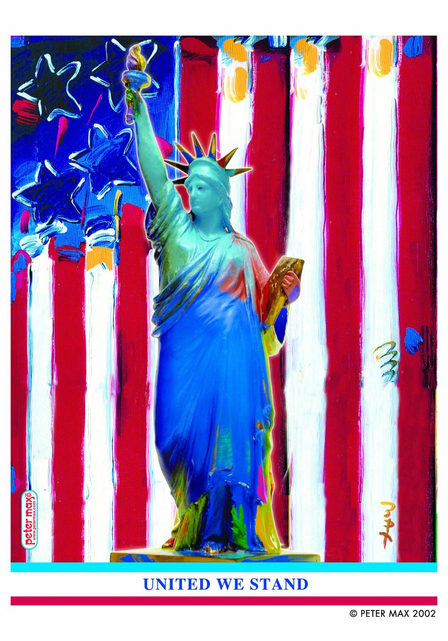 Vibrant Poster by Peter Max Raises Funds for 9/11 Victims