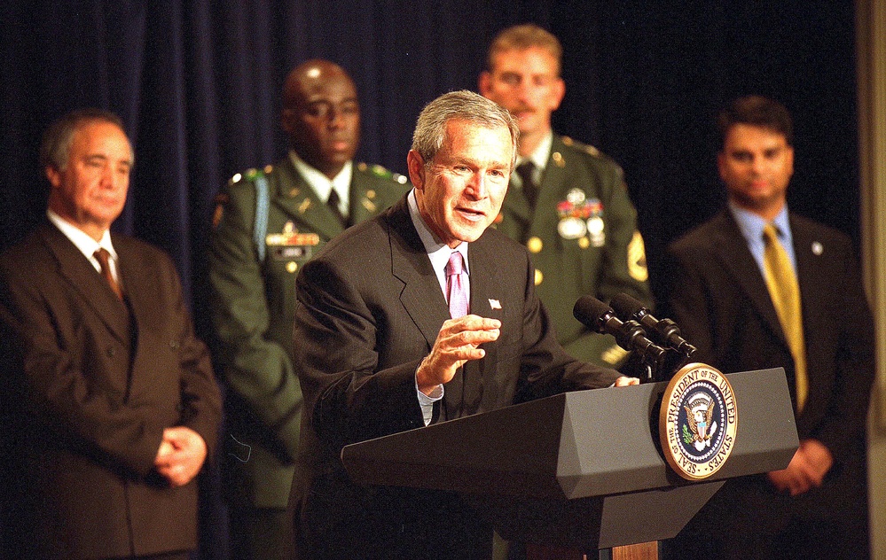 Bush Highlights Afghan Refugee Returns, Touts Humanitarian Efforts