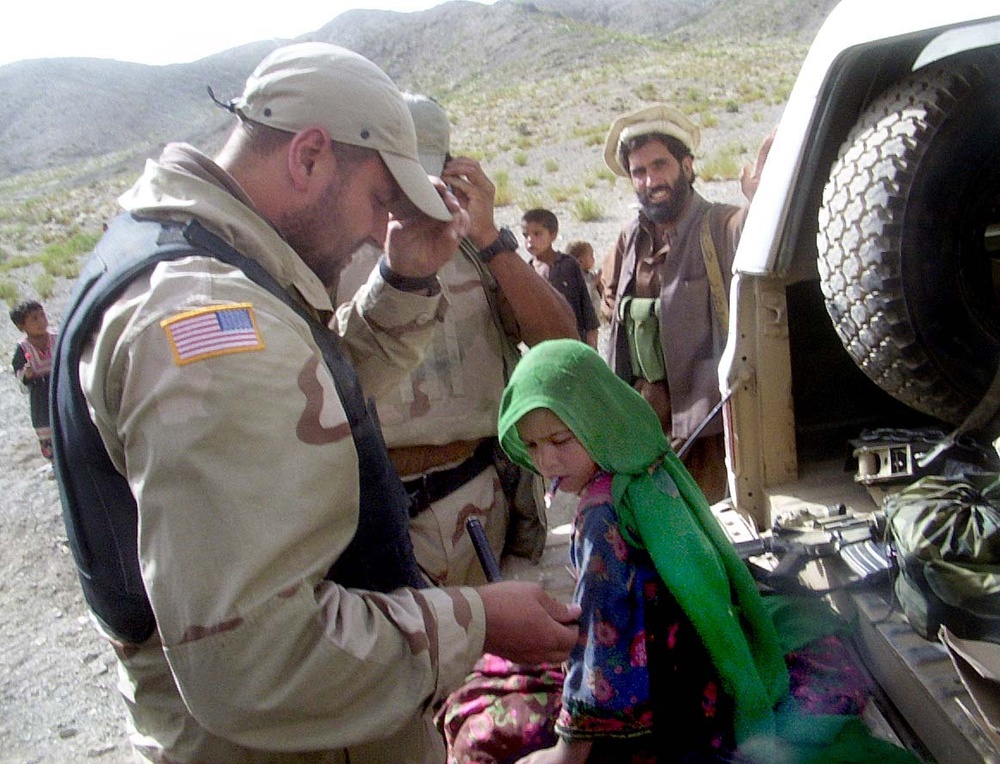 Army Reserve Surgeon Treats Deaf Afghan Girl in the Field