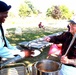 Army Veteran Serves Stone Soup to Retirement Home Residents