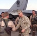 Marine Gen. Greets Returning Hornet Pilot from Operation Enduring Freedom