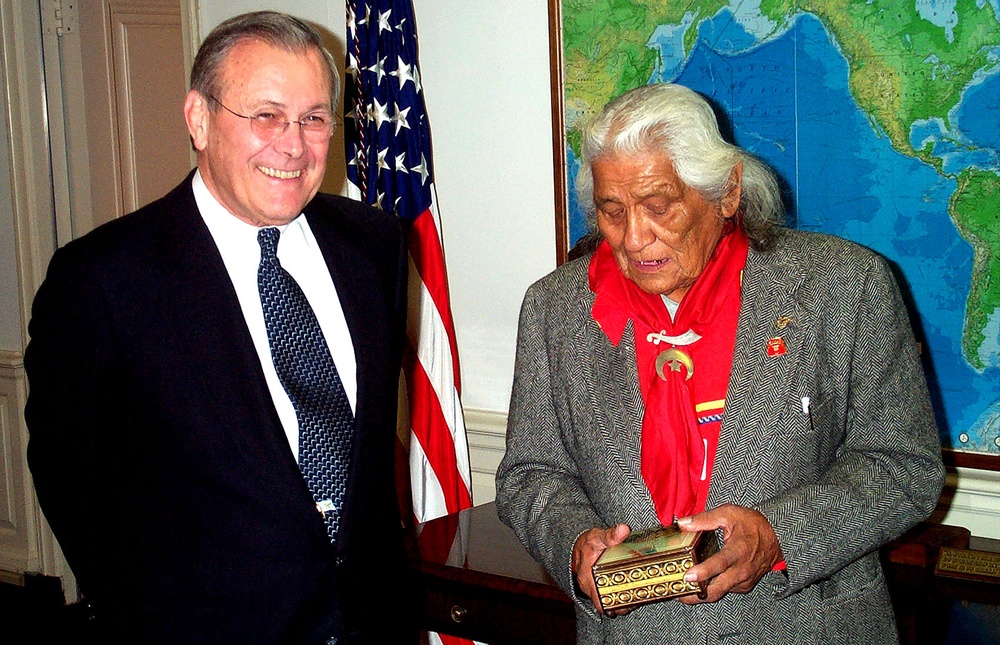 Comanche Code Talker Honored at Pentagon