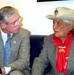 Honoring a Comanche Code Talker: Pentagon Official Meets with Last Surviving WWII Veteran