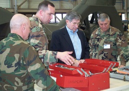 Comanche Helicopter Maintenance Showcased at Sikorsky-Boeing Facility