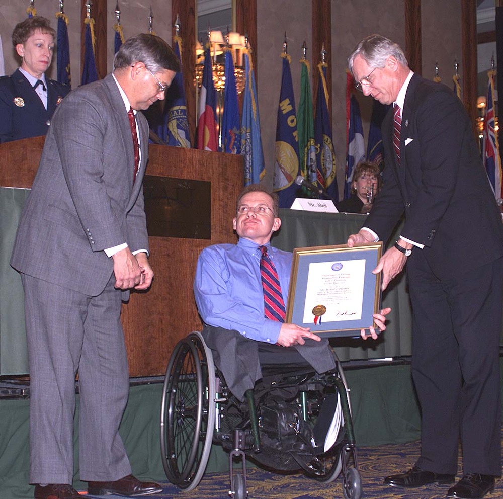 Defense Official Honors Outstanding Employee with Disabilities