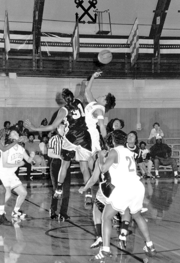 Air Force Airman Loses to Army in Women's Armed Forces Basketball Tournament